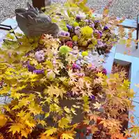 滑川神社 - 仕事と子どもの守り神の手水舎