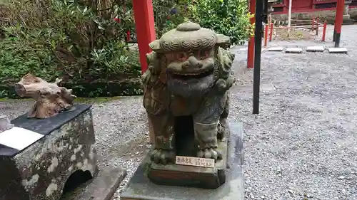 日光二荒山神社の狛犬