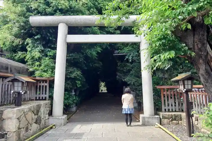 岩槻久伊豆神社の鳥居