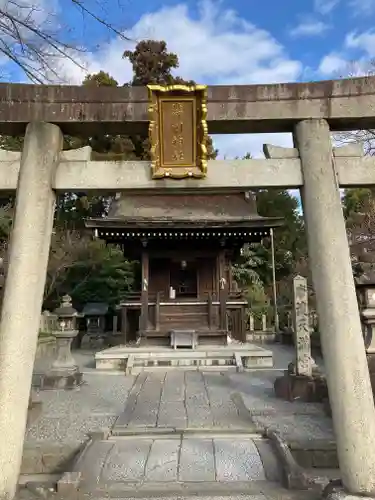 城南宮の鳥居