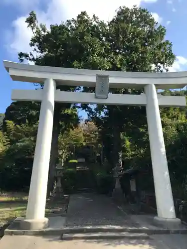 北方神社の鳥居