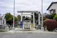 県明神社(縣明神社)の鳥居
