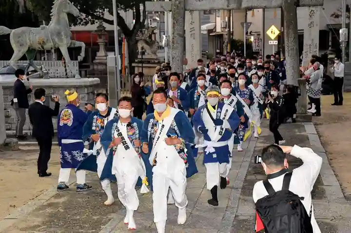 三津厳島神社のお祭り