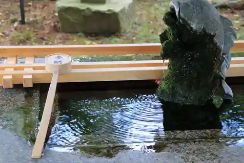 神炊館神社 ⁂奥州須賀川総鎮守⁂の手水舎