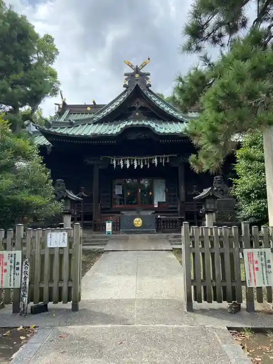 荏原神社の本殿・本堂