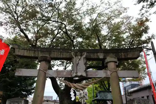 阿邪訶根神社の鳥居