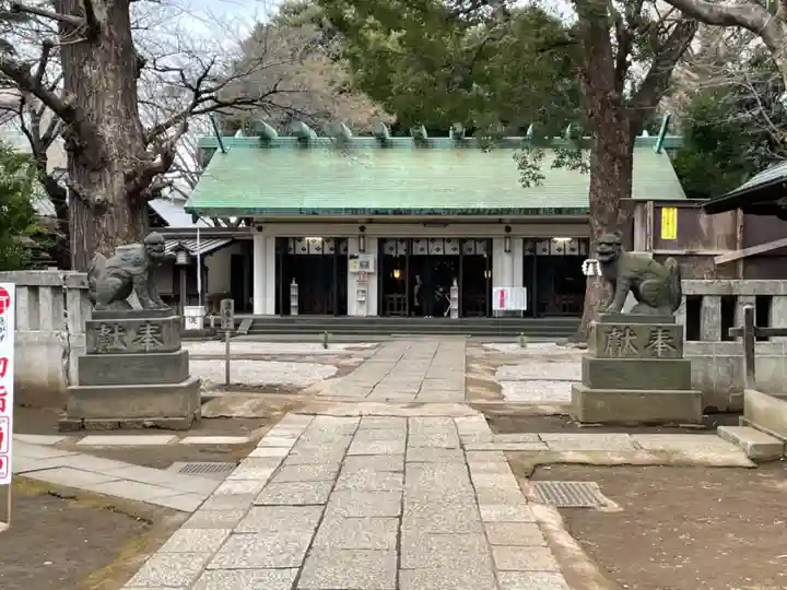 駒込天祖神社の本殿・本堂