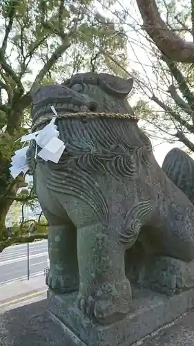 北岡神社の狛犬