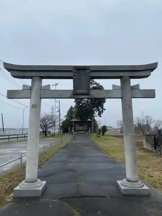 氷川神社の鳥居