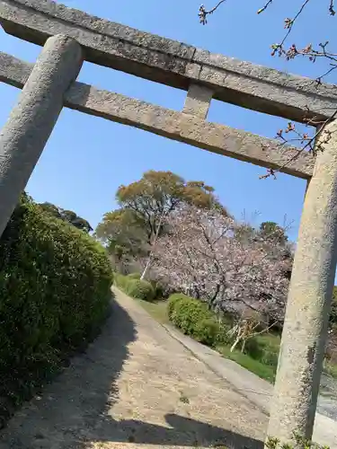 宮尾八幡宮の鳥居