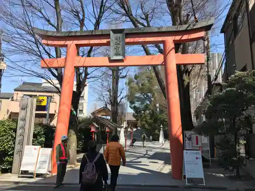 赤城神社の鳥居