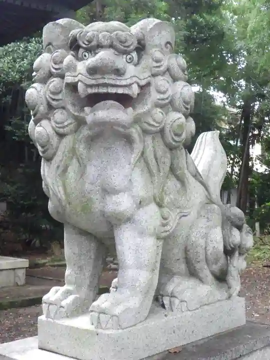 賀茂神社の狛犬