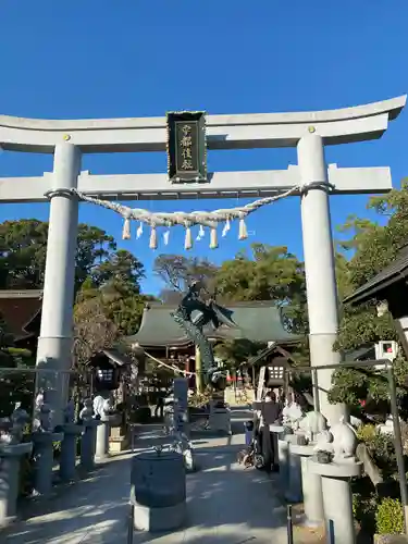 田村神社の鳥居