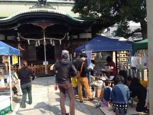 中道八阪神社のお祭り