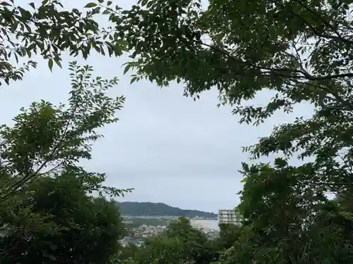 三峰神社の景色