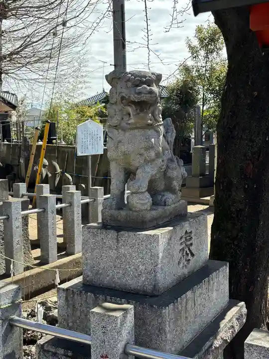駒形神社の狛犬