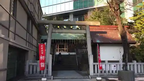  六本木天祖神社の鳥居