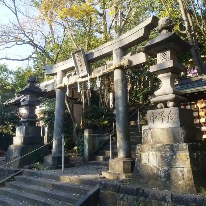 篠崎浅間神社の鳥居