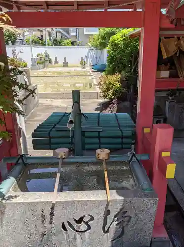 愛染堂勝鬘院の手水舎