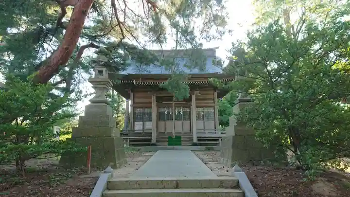 宇倍神社の本殿・本堂