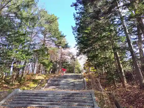 上川神社の景色