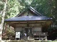 戸隠神社火之御子社の本殿・本堂
