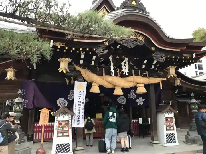 櫛田神社の本殿・本堂