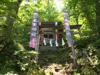 太田山神社(本殿)の鳥居