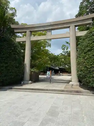 兵庫縣姫路護國神社の鳥居