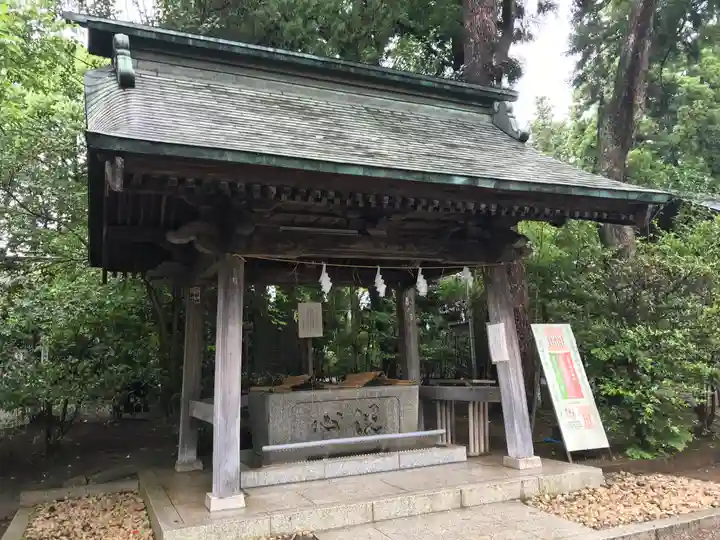 常磐神社の手水舎
