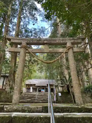 田ノ上八幡神社の鳥居