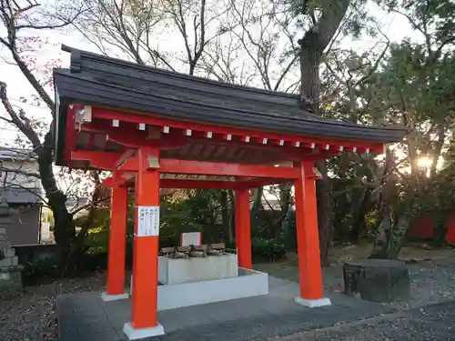 浜松秋葉神社の手水舎