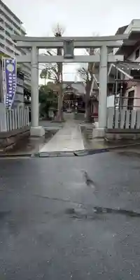 青砥神社の鳥居