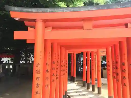 豊栄稲荷神社の鳥居