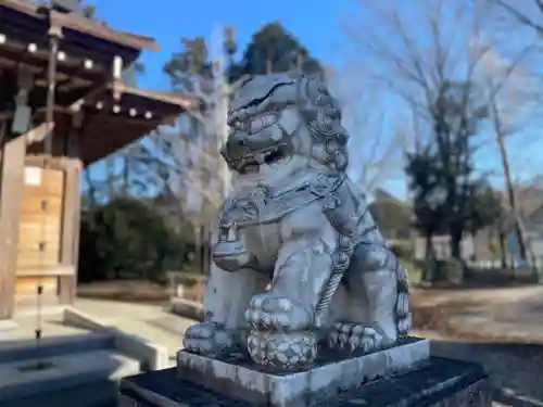 下溝八幡宮の狛犬