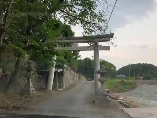 志貴御縣坐神社の鳥居