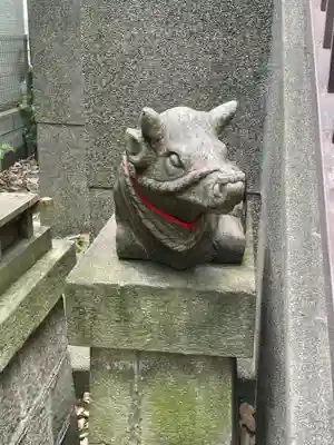 道祖神社の狛犬