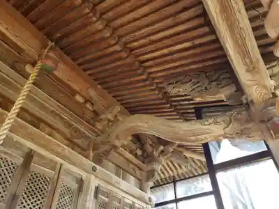 月山八幡宮の芸術