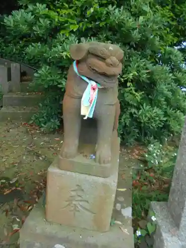 熊野神社（長井熊野神社）の狛犬