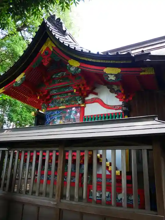 日吉神社の本殿・本堂