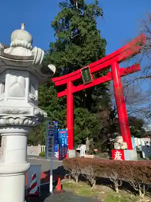 安住神社の鳥居