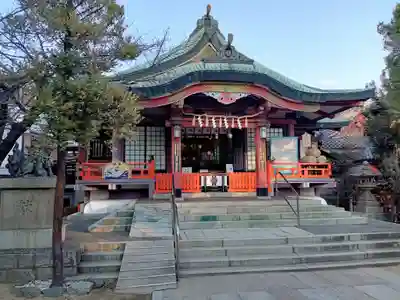 阿倍王子神社の本殿・本堂