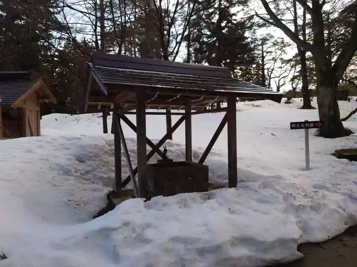 蒼柴神社の手水舎