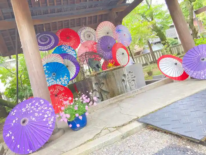 若宮神明社の手水舎