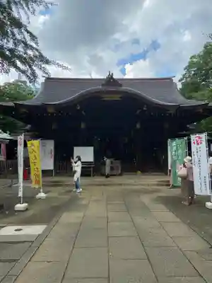 渋谷氷川神社の本殿・本堂