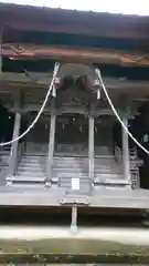 深田部神社の本殿