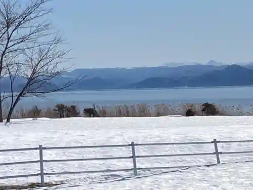 小平潟天満宮の景色