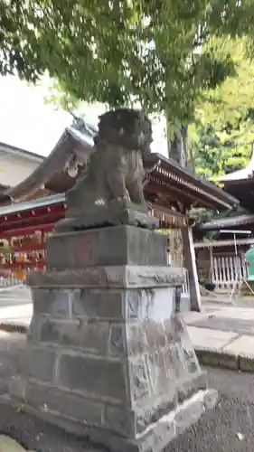 滝野川八幡神社の狛犬