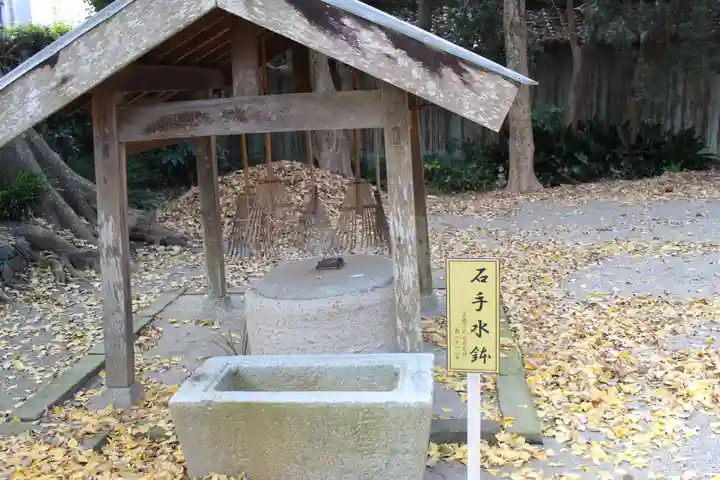波氐神社の手水舎