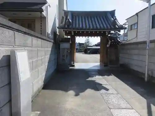 金躰寺の山門